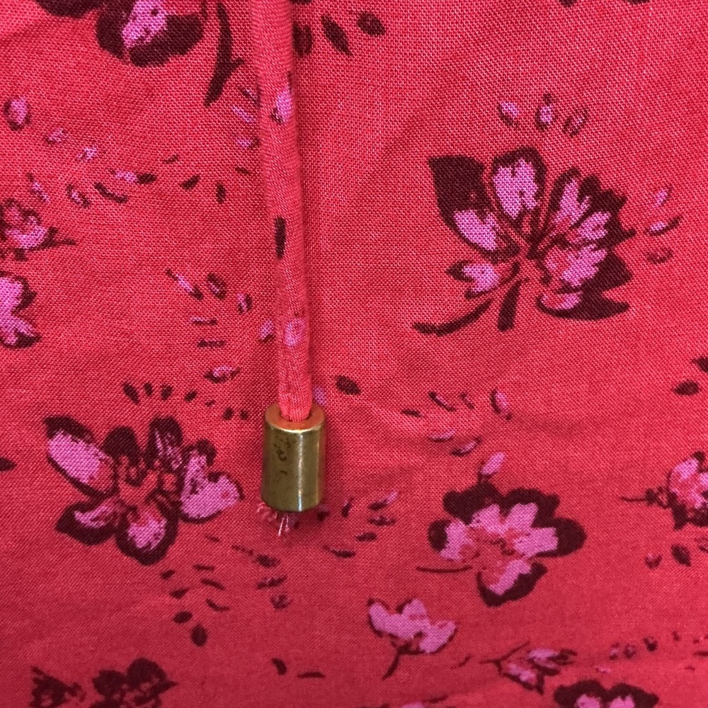 Free People Boho Floral Red Women's 2p  Skirt /matching Top. Festival , cottage - Picture 2 of 15